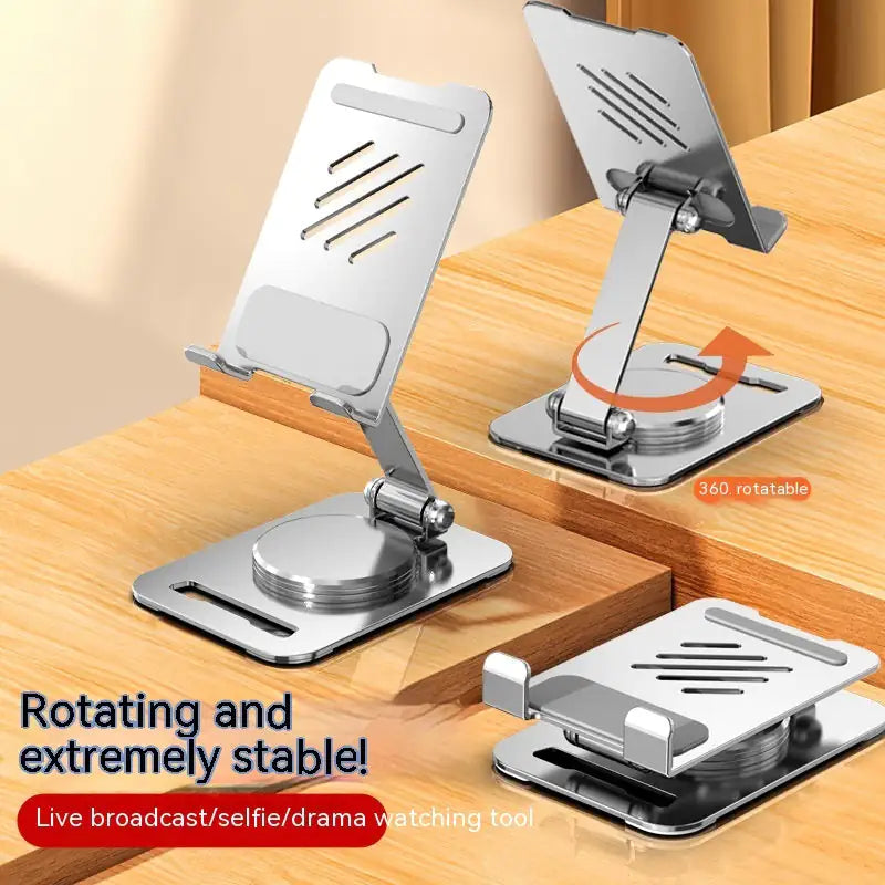 360° Rotating Adjustable Metal Phone & Tablet Stand