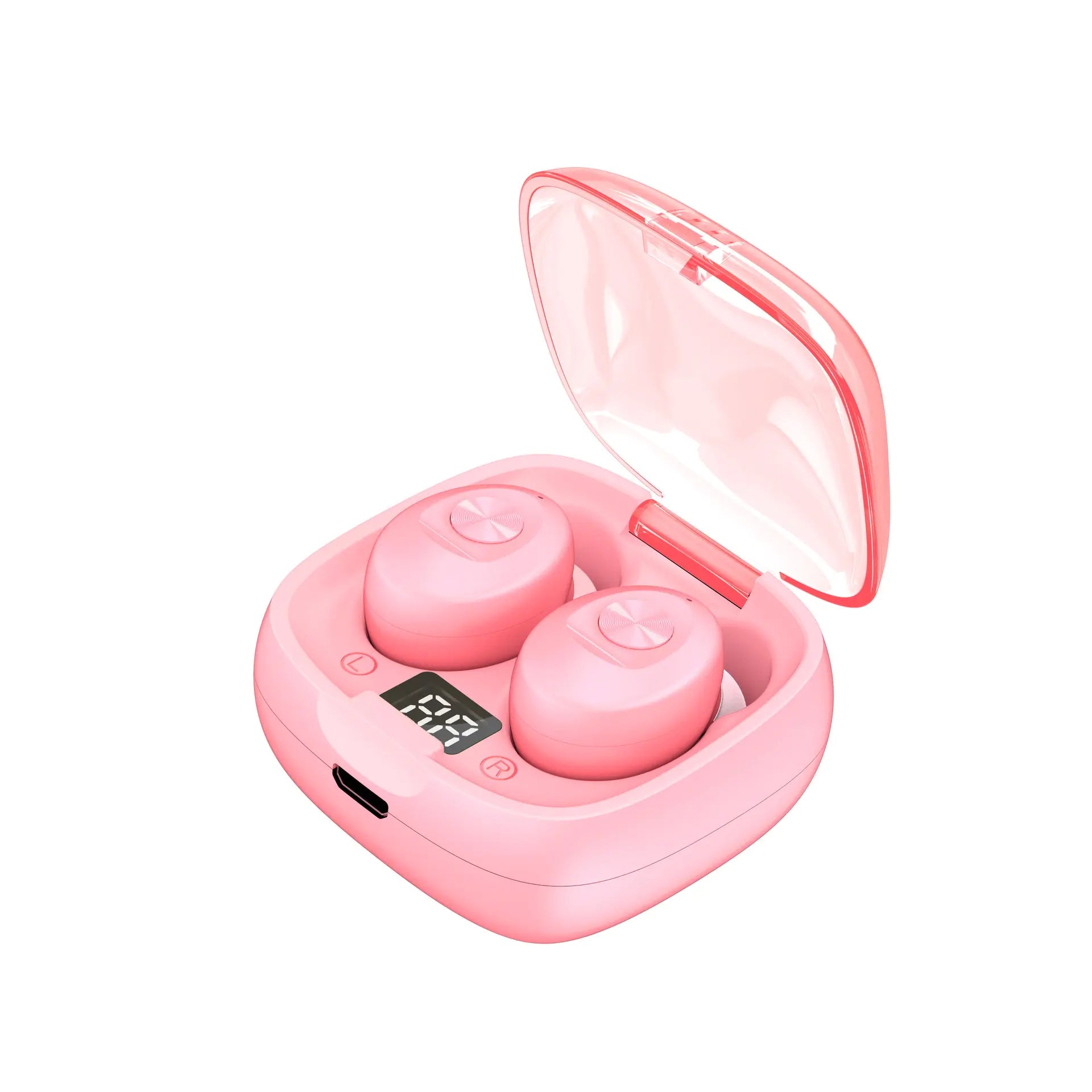 Wireless TWS Headphones with LED Display and Stereo Sound