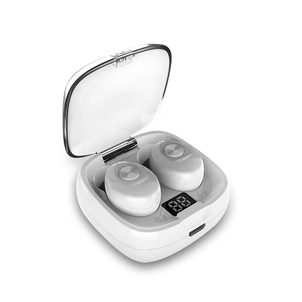 Wireless TWS Headphones with LED Display and Stereo Sound