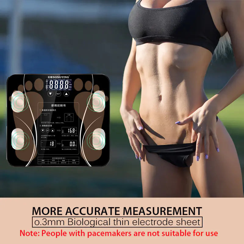 Multi-Functional Body Fat Scale for Home Use