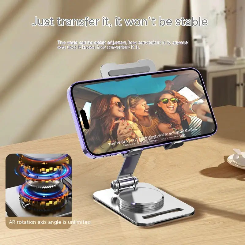 360° Rotating Adjustable Metal Phone & Tablet Stand