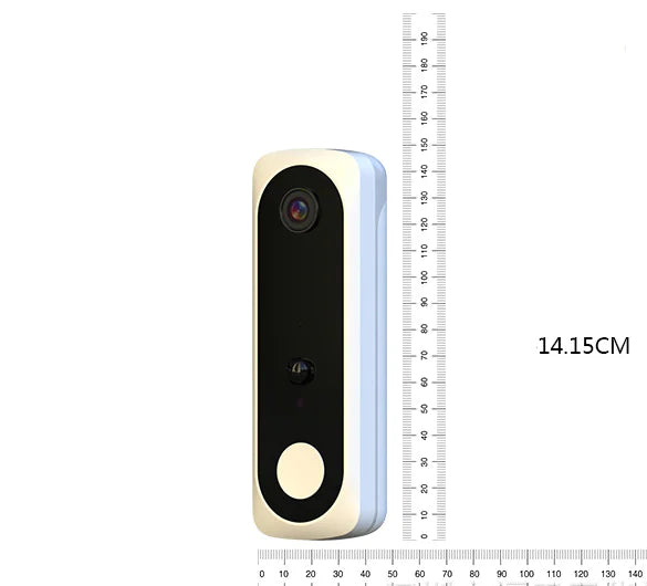 Smart Wireless Doorbell with Video and Two-Way Audio
