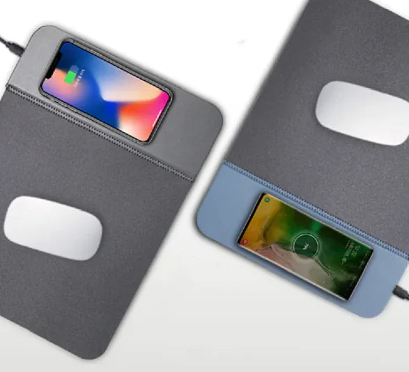 Qi Wireless Charging Mouse Pad with Smartphone Fast Charging