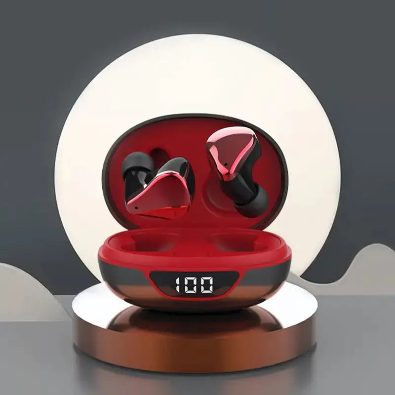 TWS In-Ear Stereo Headphones with LED Display & Noise Reduction