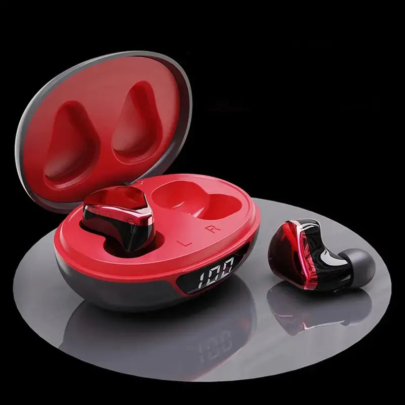 TWS In-Ear Stereo Headphones with LED Display & Noise Reduction